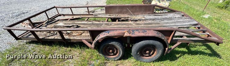 image for item DO0886 Shop built utility trailer