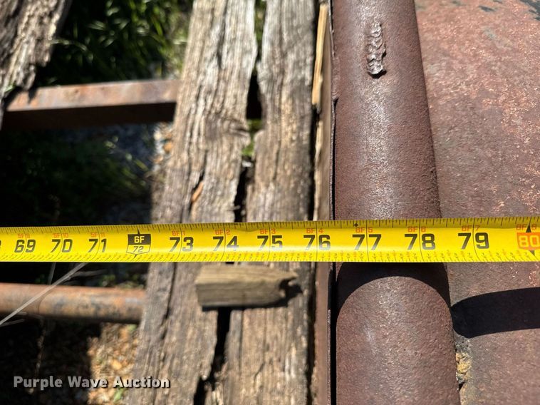 image for item DO0886 Shop built utility trailer