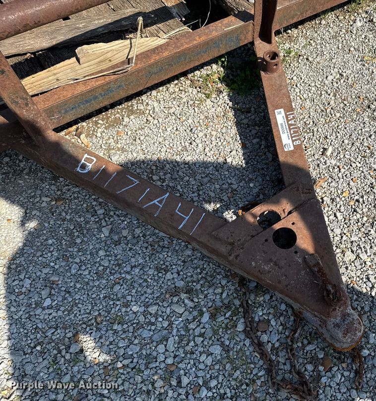 image for item DO0886 Shop built utility trailer