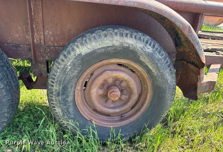 image for item DO0886 Shop built utility trailer
