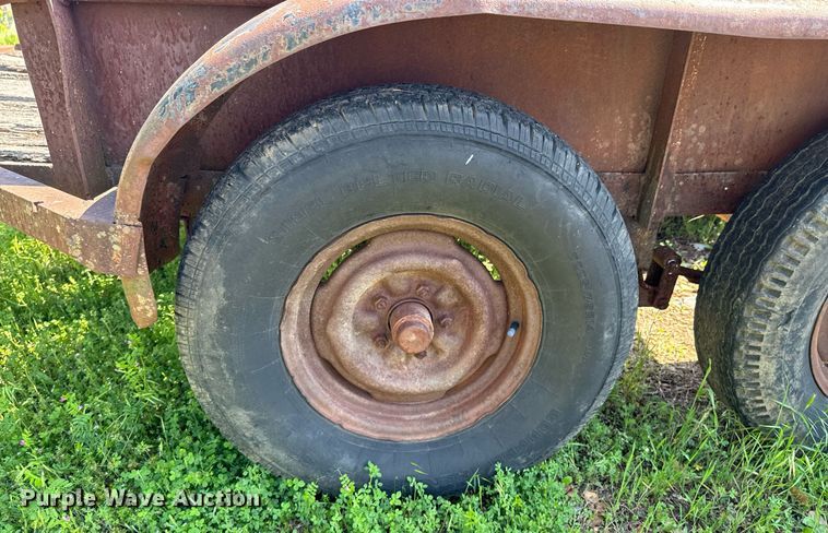 image for item DO0886 Shop built utility trailer