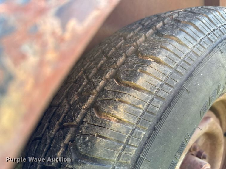 image for item DO0886 Shop built utility trailer