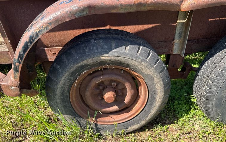 image for item DO0886 Shop built utility trailer