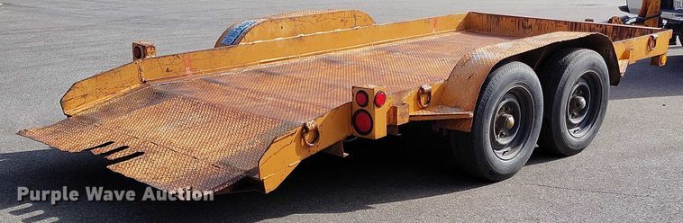 image for item DP5002 1993 Butler tilt deck utility trailer