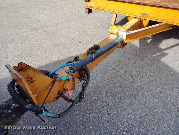 image for item DP5002 1993 Butler tilt deck utility trailer