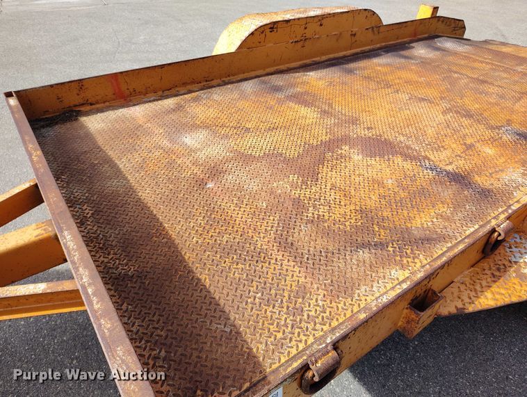 image for item DP5002 1993 Butler tilt deck utility trailer