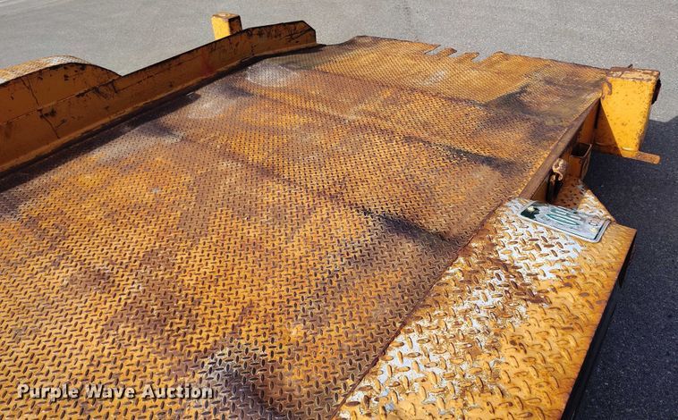 image for item DP5002 1993 Butler tilt deck utility trailer