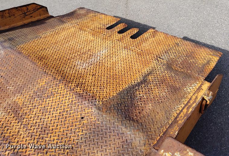 image for item DP5002 1993 Butler tilt deck utility trailer