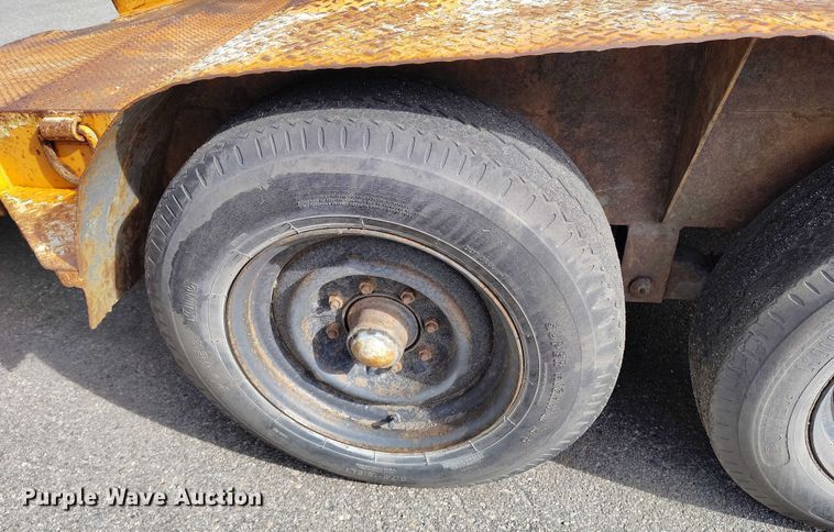 image for item DP5002 1993 Butler tilt deck utility trailer