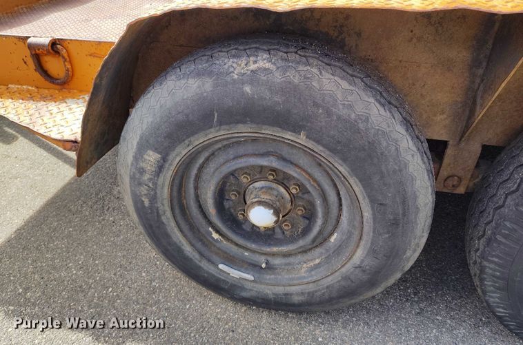 image for item DP5002 1993 Butler tilt deck utility trailer