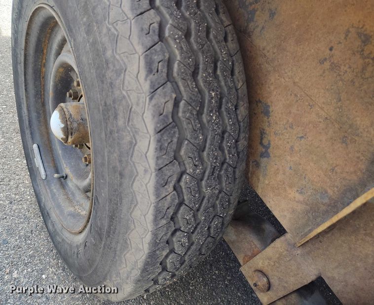 image for item DP5002 1993 Butler tilt deck utility trailer