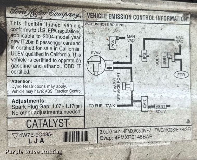 image for item DR2783 2004 Ford Taurus 