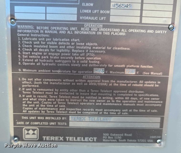 image for item DR3788 2009 Freightliner Business Class M2 bucket truck