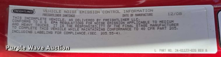 image for item DR3788 2009 Freightliner Business Class M2 bucket truck