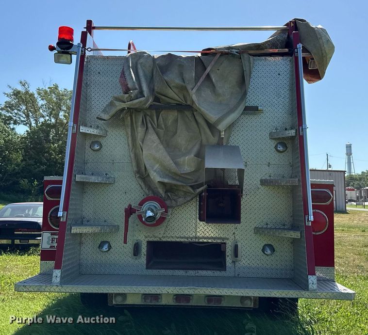 image for item DS4371 1978 Ford 8000 pumper fire truck