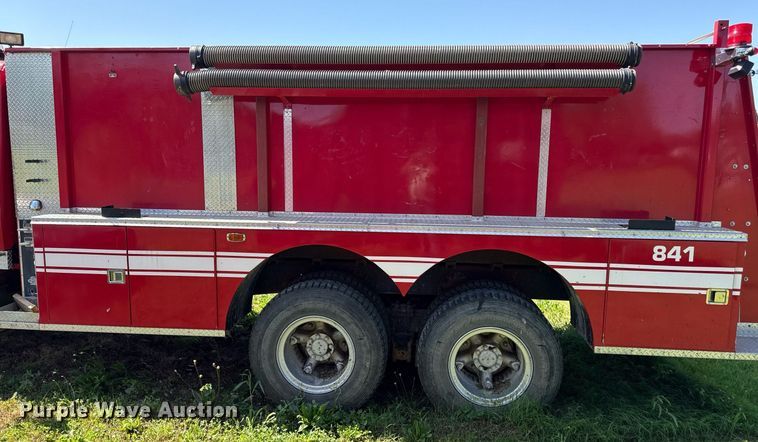 image for item DS4371 1978 Ford 8000 pumper fire truck