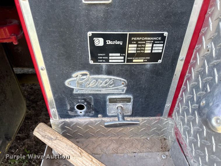 image for item DS4371 1978 Ford 8000 pumper fire truck