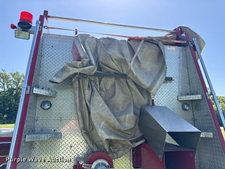 image for item DS4371 1978 Ford 8000 pumper fire truck