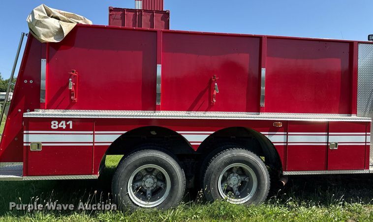 image for item DS4371 1978 Ford 8000 pumper fire truck