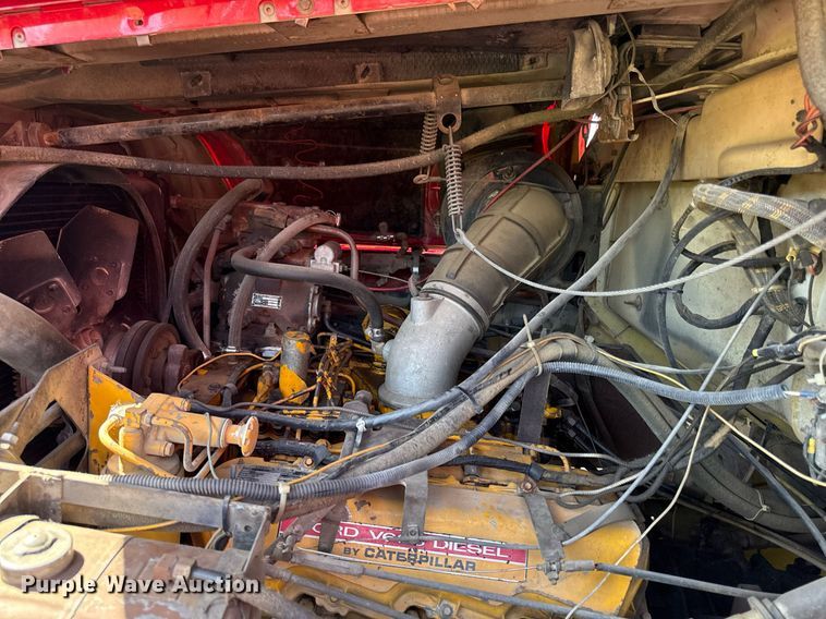 image for item DS4371 1978 Ford 8000 pumper fire truck