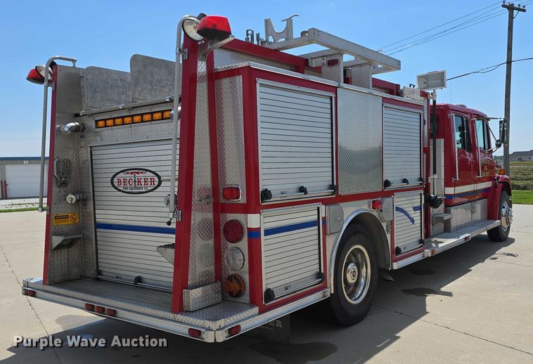 image for item DT6925 1996 Freightliner FL70 Business Class pumper fire truck
