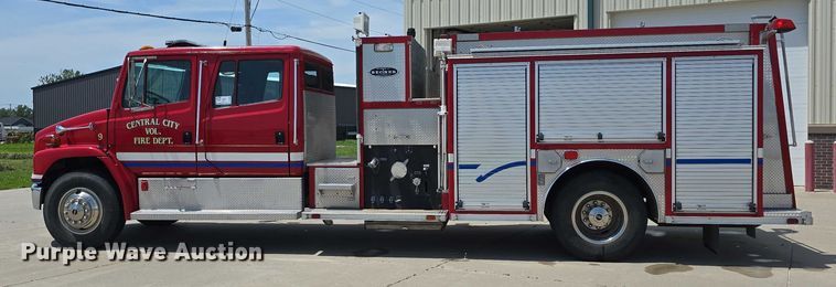 image for item DT6925 1996 Freightliner FL70 Business Class pumper fire truck