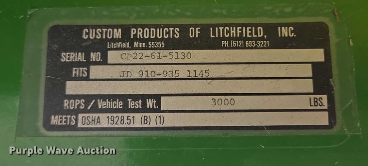 image for item DT7217 John Deere F935 lawn mower