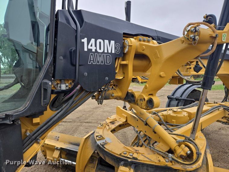 image for item DT7219 2015 Caterpillar 140M3 AWD motor grader