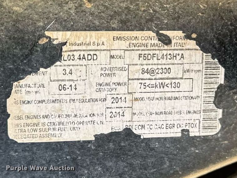 image for item DU7833 2014 New Holland T5-115 MFWD tractor