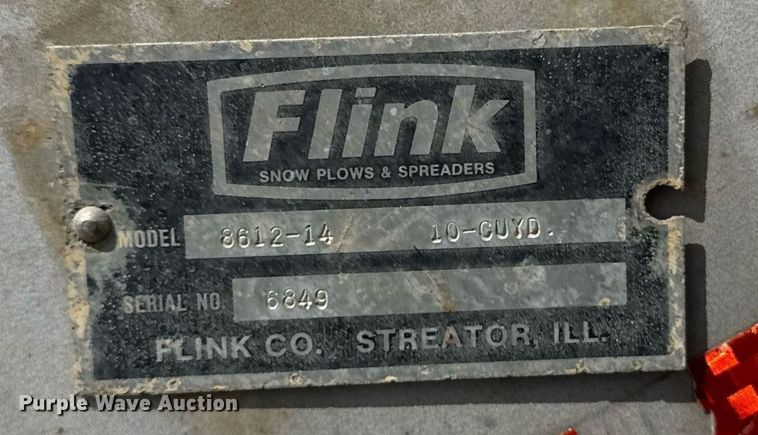 image for item DU7834 Fink spreader