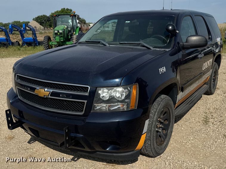 image for item DU7850 2012 Chevrolet Tahoe Police SUV