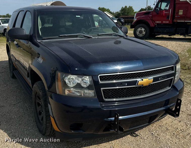 image for item DU7850 2012 Chevrolet Tahoe Police SUV