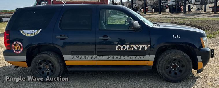 image for item DU7850 2012 Chevrolet Tahoe Police SUV