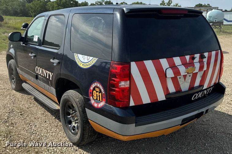 image for item DU7850 2012 Chevrolet Tahoe Police SUV