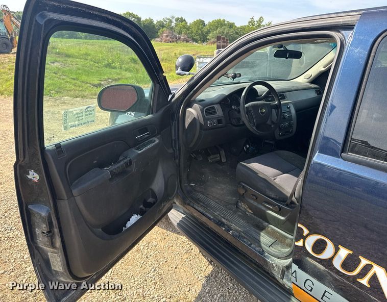 image for item DU7850 2012 Chevrolet Tahoe Police SUV