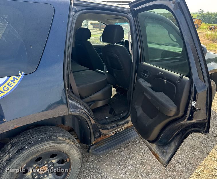 image for item DU7850 2012 Chevrolet Tahoe Police SUV