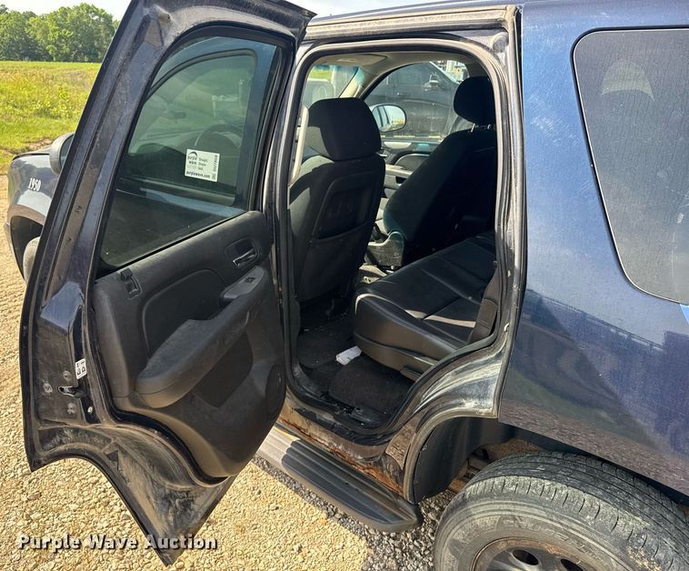 image for item DU7850 2012 Chevrolet Tahoe Police SUV