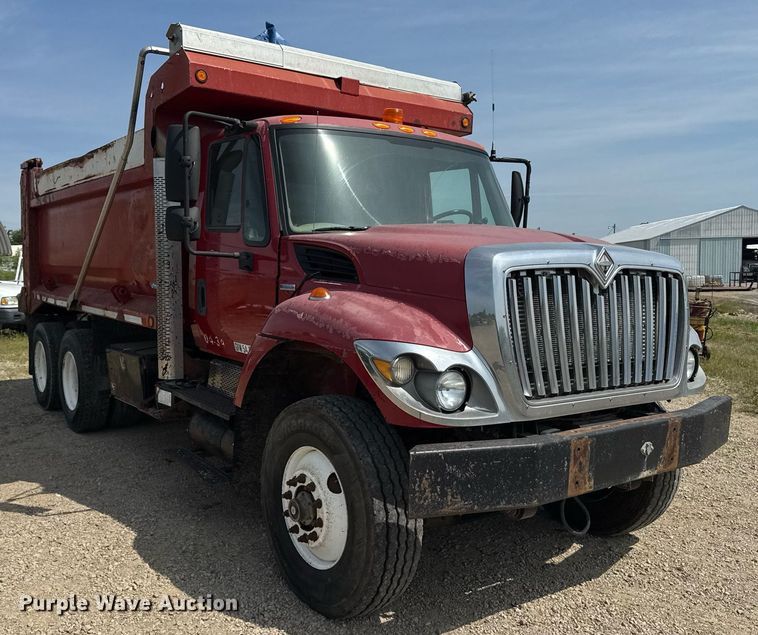 image for item DU7851 2008 International 7500 dump truck