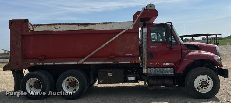 image for item DU7851 2008 International 7500 dump truck