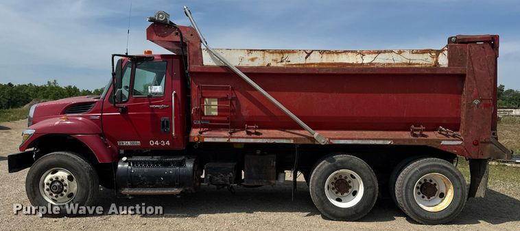 image for item DU7851 2008 International 7500 dump truck
