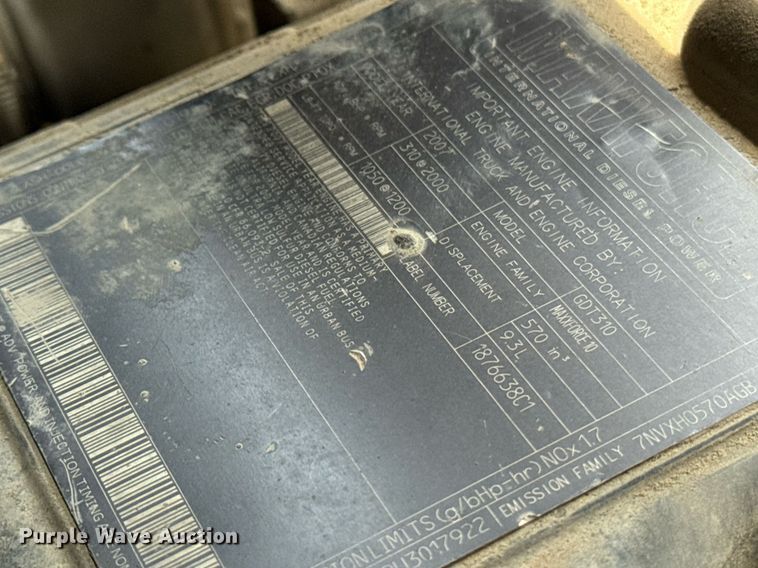 image for item DU7851 2008 International 7500 dump truck