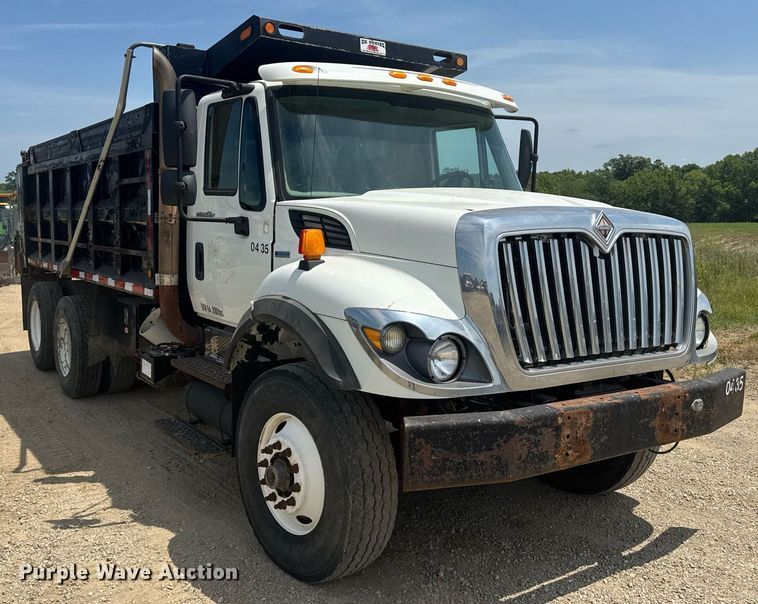 image for item DU7863 2008 International 7500 dump truck