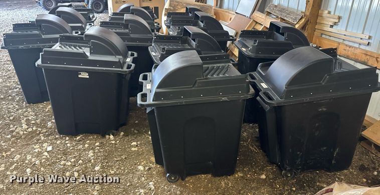 image for item DU7864 13 voting bins (13) ballot boxes