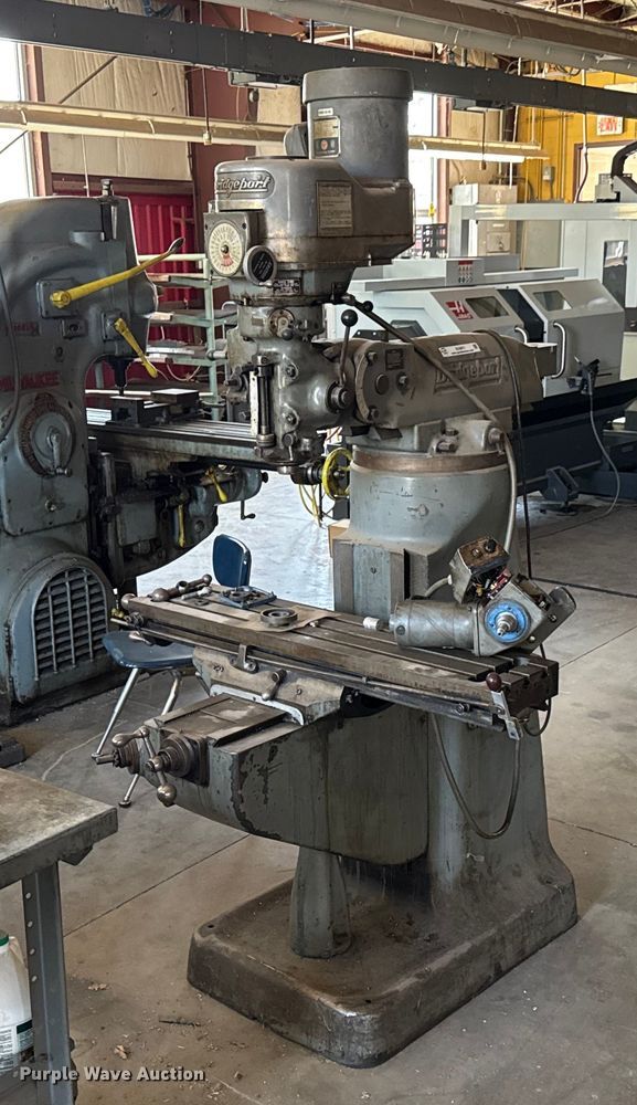 image for item DU9871 Bridgeport 143822 milling machine