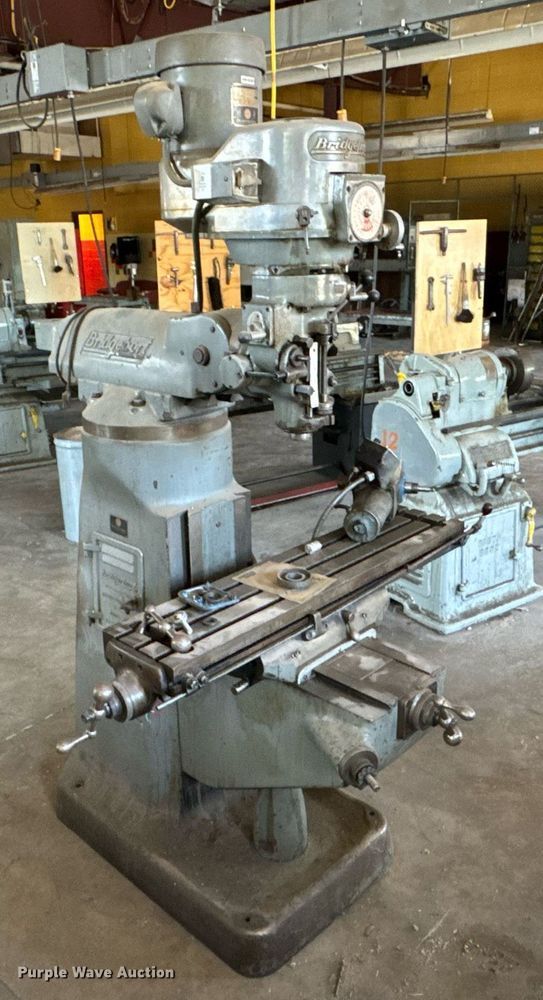 image for item DU9871 Bridgeport 143822 milling machine