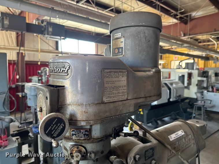 image for item DU9871 Bridgeport 143822 milling machine