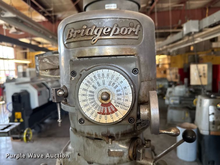 image for item DU9871 Bridgeport 143822 milling machine