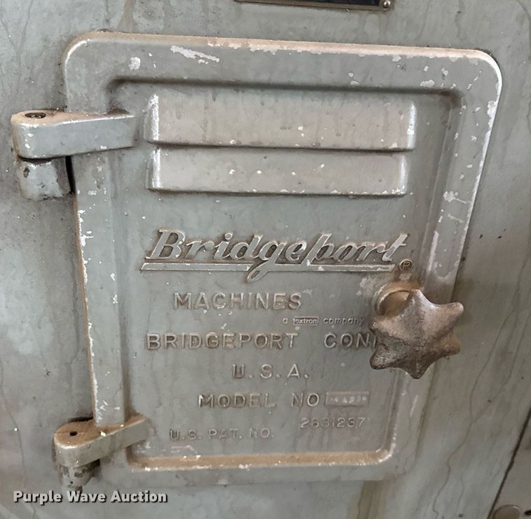 image for item DU9871 Bridgeport 143822 milling machine