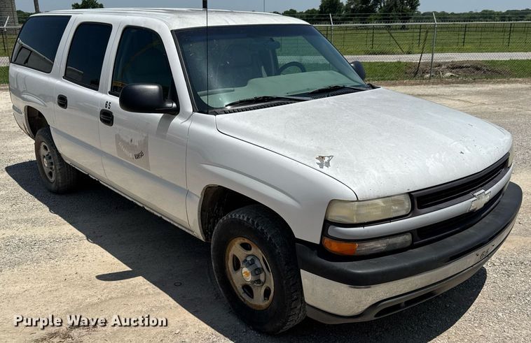 image for item DU9872 2001 Chevrolet Suburban 1500 SUV