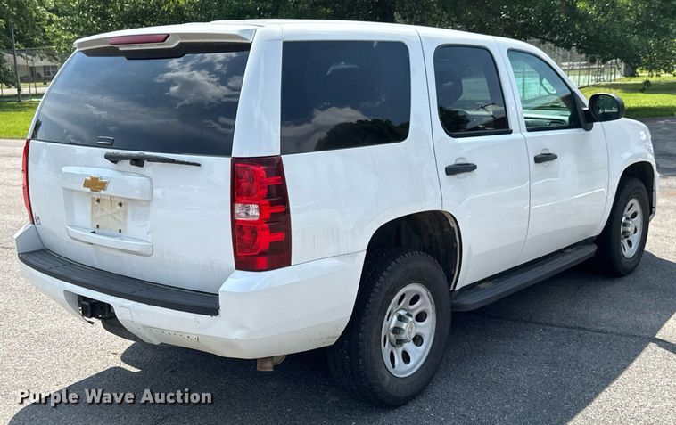 image for item DU9873 2014 Chevrolet Tahoe Police SUV